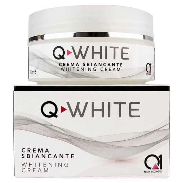 Crema Sbiancante Q-White - Trattamento Macchie della Pelle e Ipercromia