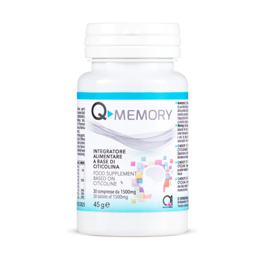 Q-MEMORY Integratore per la memoria, concentrazione e studio
